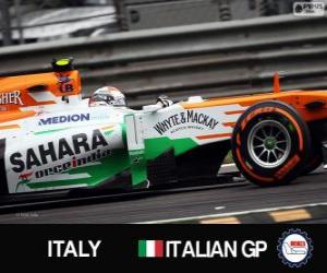 Puzzle Αντριάν Σουτίλ - Force India - Monza, 2013